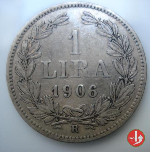 1 lira 1906 (Roma)