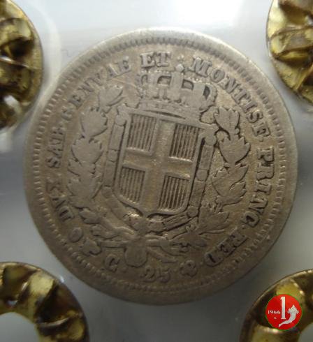 25 centesimi 1833 (Torino)