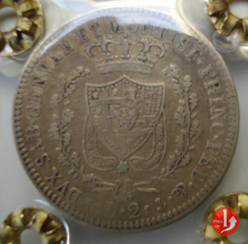 2 lire 1830 (Genova)