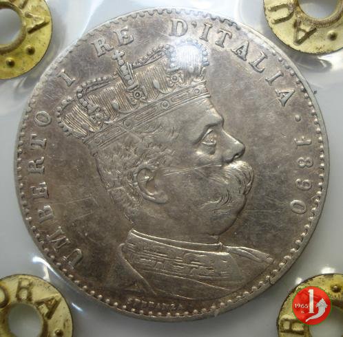 2 lire 1890 (Roma)