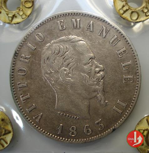 2 lire stemma 1863 (Napoli)