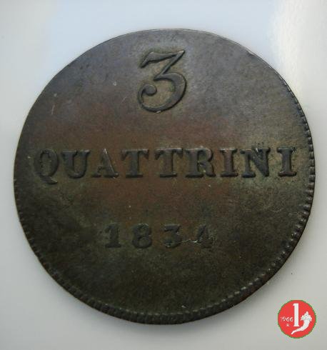 3 quattrini 1834 (Firenze)