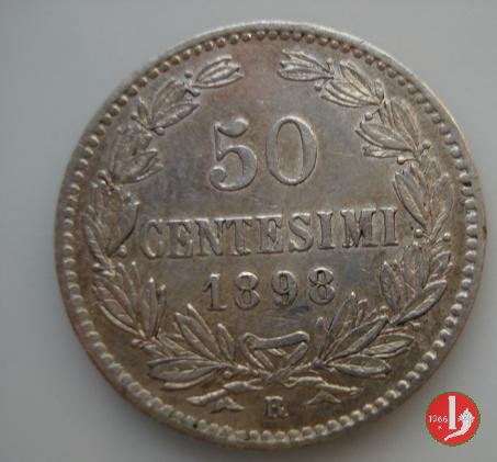 50 centesimi 1898 (Roma)