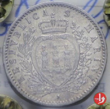 50 centesimi 1898 (Roma)