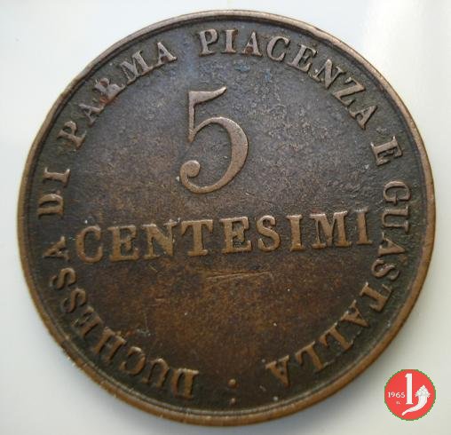 5 centesimi 1830 (Milano)