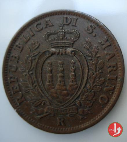 5 centesimi 1935 (Roma)