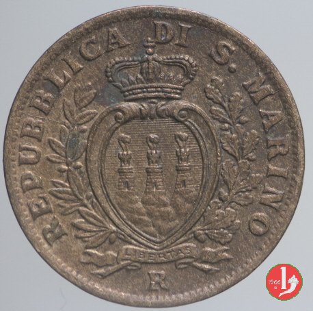 5 centesimi 1935 (Roma)