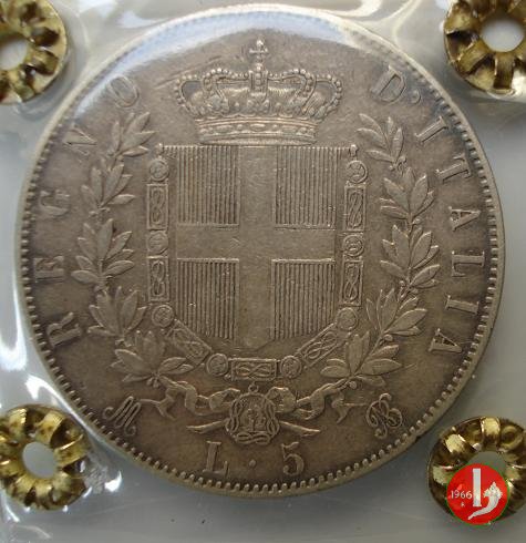 5 lire o scudo 1871 (Milano)