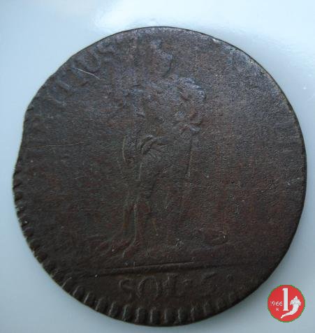 5 soldi 1795 (Torino)