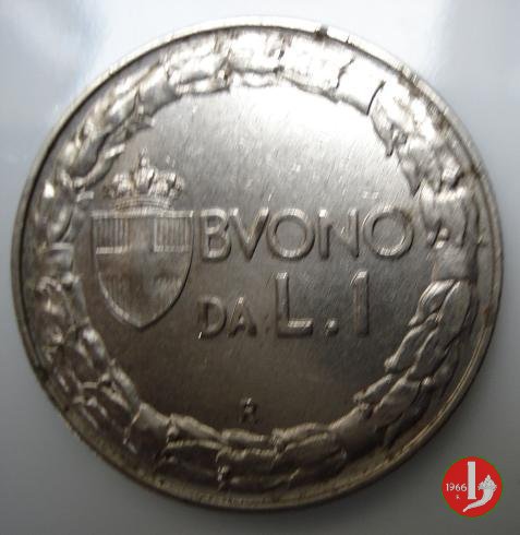 Buono da 1 lira 1922 (Roma)