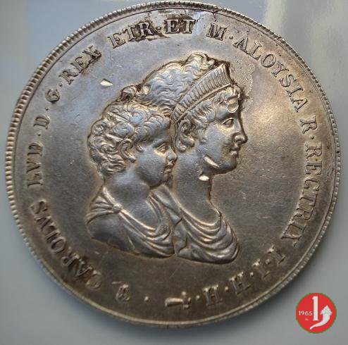 dena o 10 lire Fiorentine 1807 (Firenze)