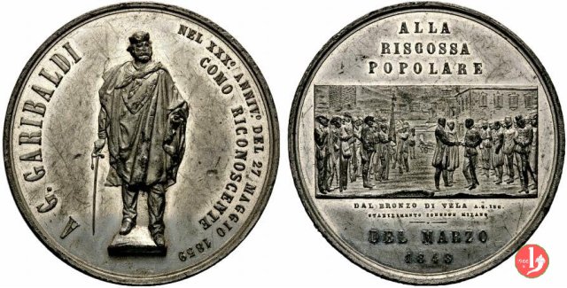 Monumento a Garibaldi 1889 -Sa169 1889