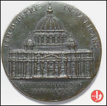 Costruzione facciata della Basilica Vaticana 1608