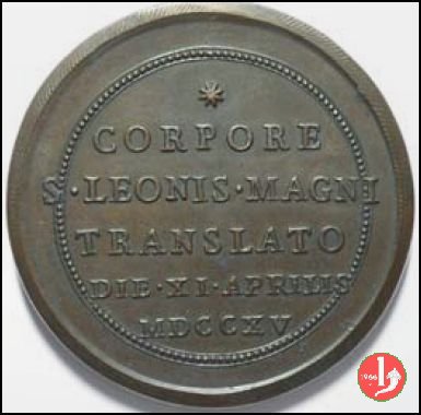 Traslazione corpo di S. Leone Magno -M99 1715