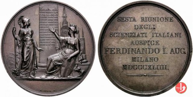 VI Riunione Scienziati Italiani 1844 1844 (Milano)