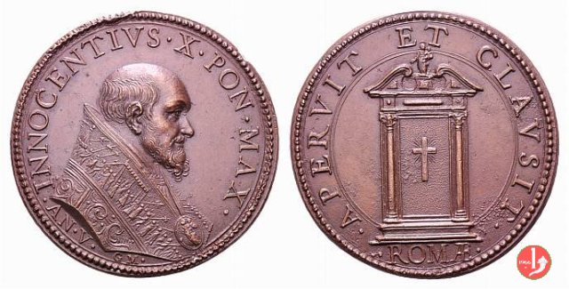chiusura della Porta Santa riconio 1649