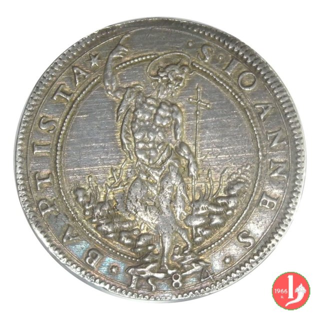 piastra d'argento IV serie (corazza ornata, tipo definitivo) 1584 (Firenze)