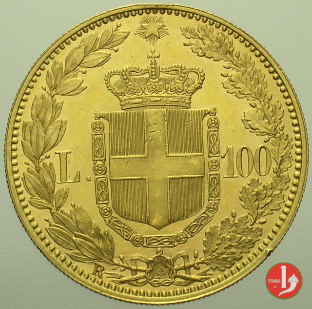 100 lire 1891 (Roma)