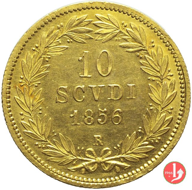 10 Scudi 1856 (Roma)