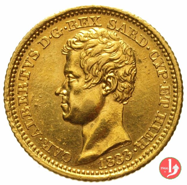 10 lire 1833 (Genova)