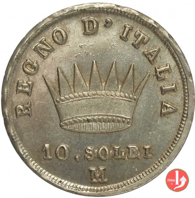 10 soldi 1814 (Milano)