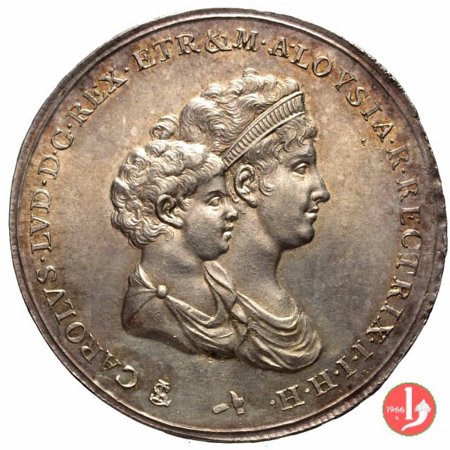 1/2 dena o 5 lire fiorentine 1803 (Firenze)