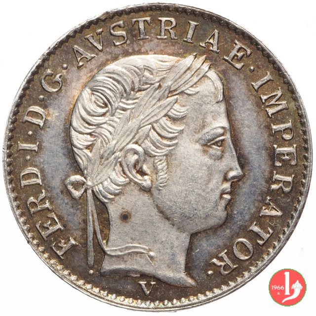 1/2 lira 1838 (Venezia)