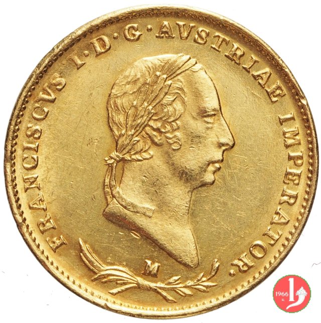 1/2 sovrana 1822 (Milano)