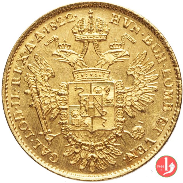 1/2 sovrana 1822 (Milano)