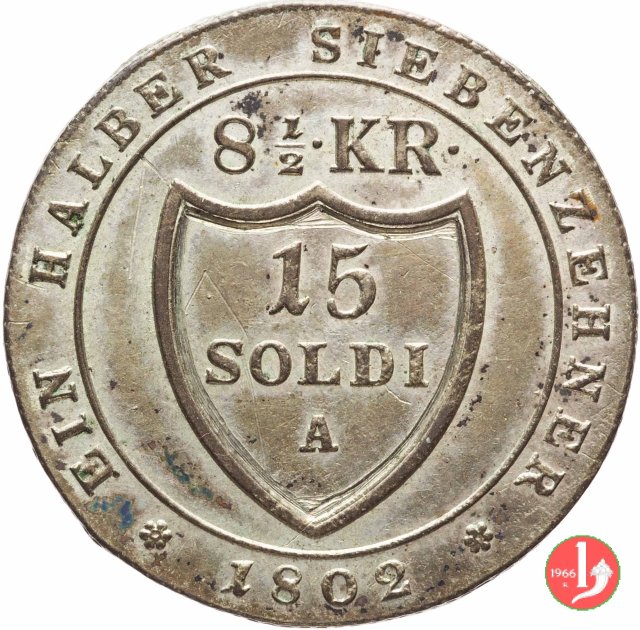 15 soldi 1802 (Vienna)