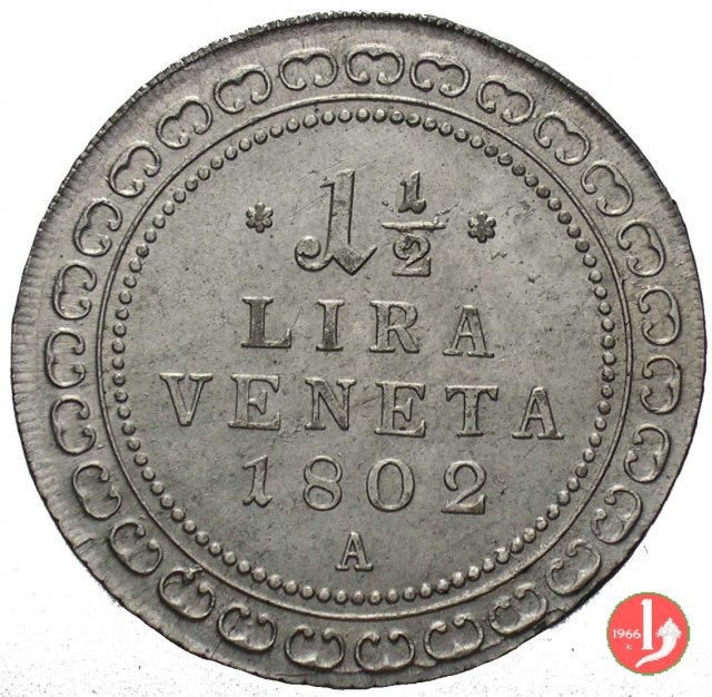 1 lira e mezza 1802 (Vienna)
