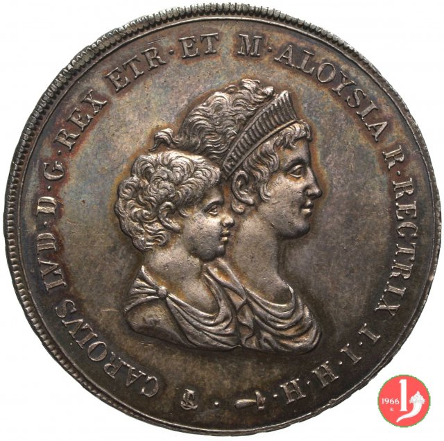 dena o 10 lire Fiorentine 1807 (Firenze)