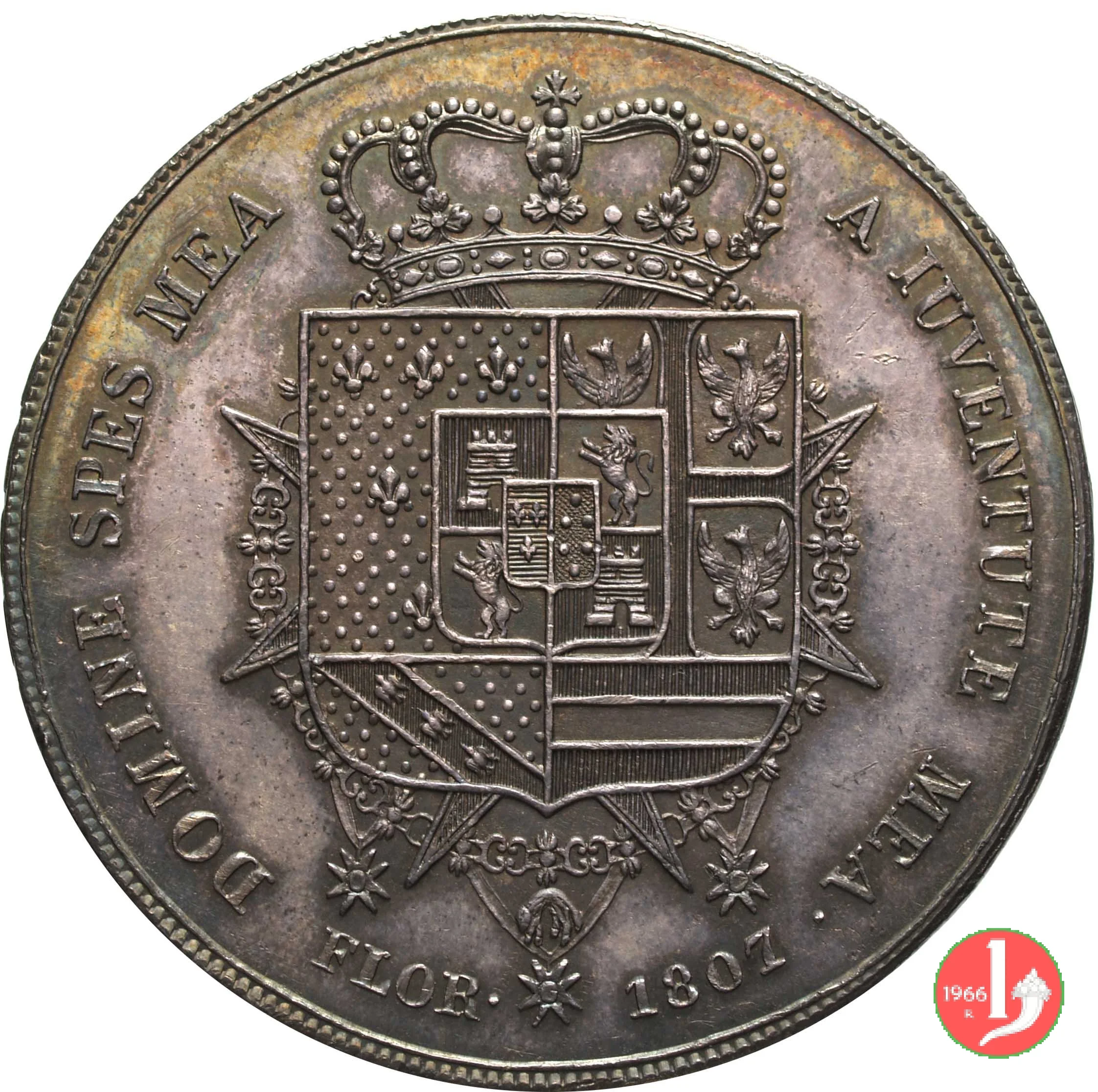 dena o 10 lire Fiorentine 1807 (Firenze)