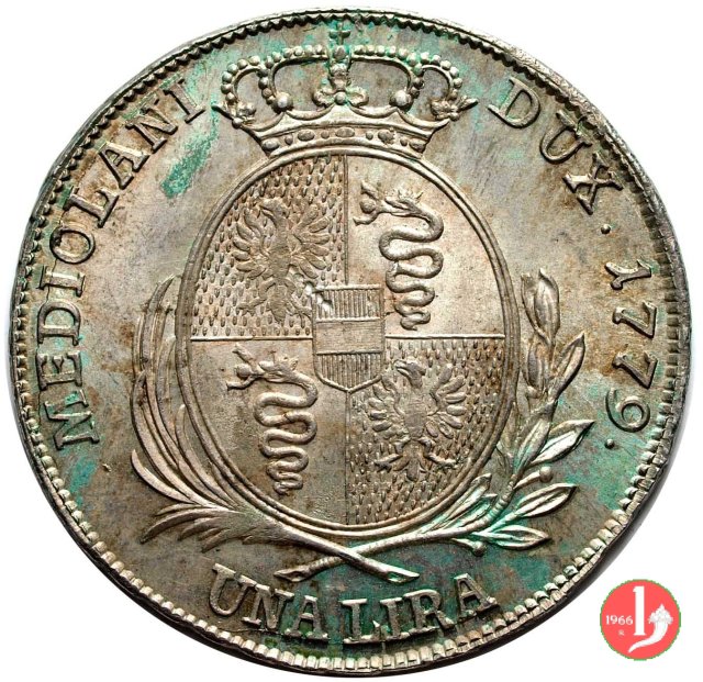 1 lira 1779 (Milano)