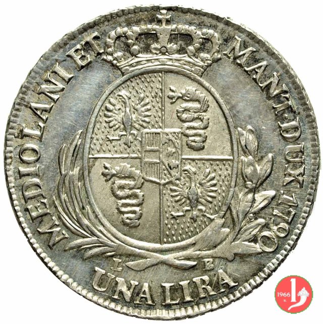 1 lira 1790 (Milano)