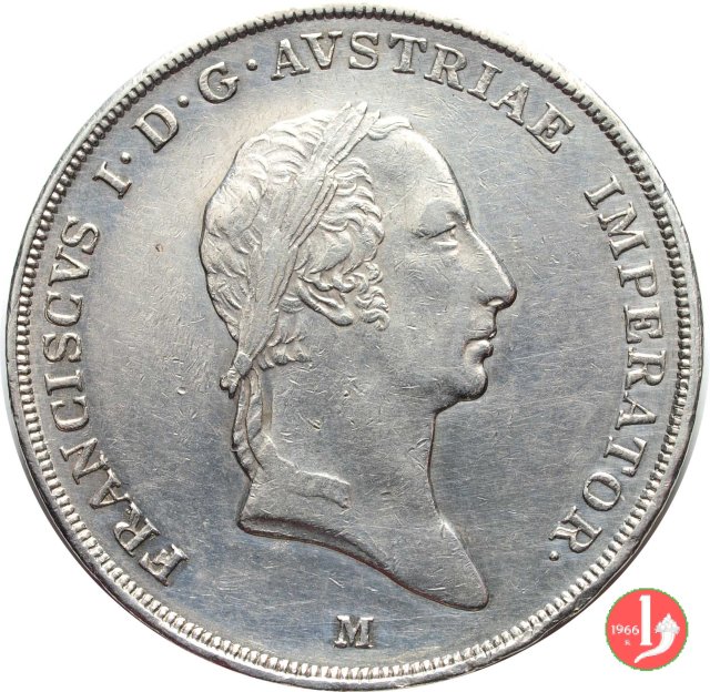 scudo nuovo da 6 lire 1830 (Milano)