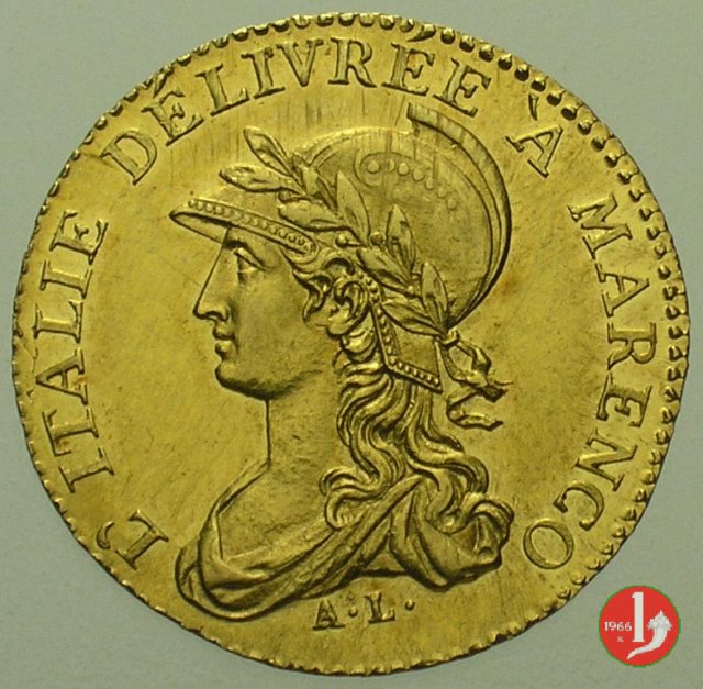 20 Franchi o Marengo 1801-1802 (Torino:Parigi)