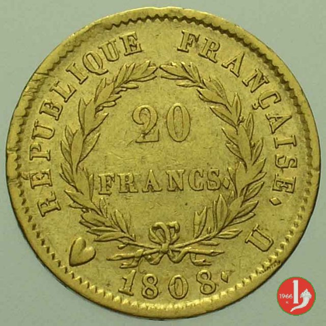 20 francs 1808 (Torino)