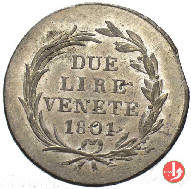 2 lire venete 1801 (Venezia)