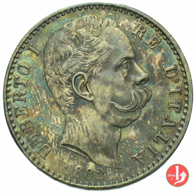 2 lire 1882 (Roma)