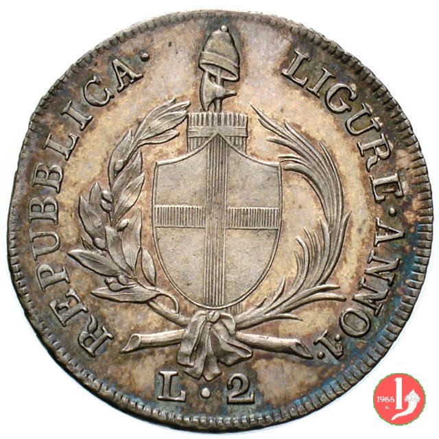 2 lire 1798 (Genova)