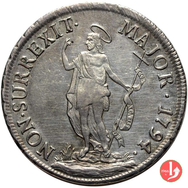 2 lire nuove 1794 (Genova)