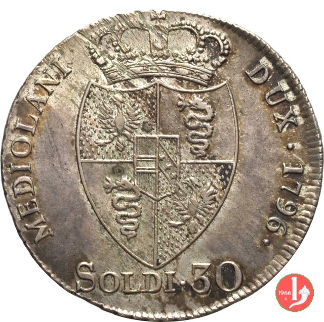 30 soldi 1796 (Milano)