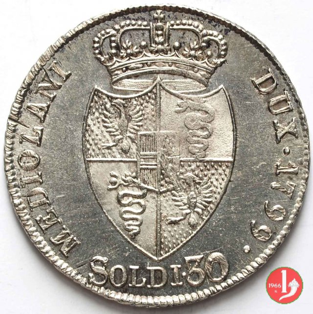 30 soldi 1799 (Milano)