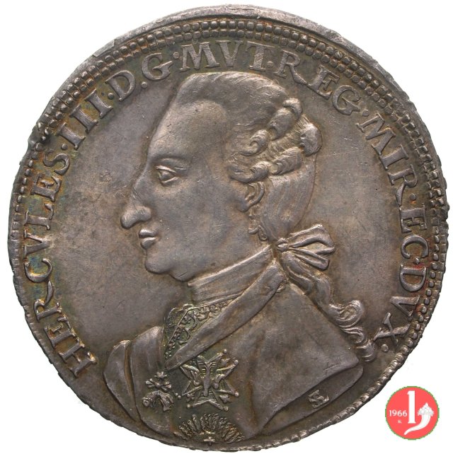 3 scudi 1782