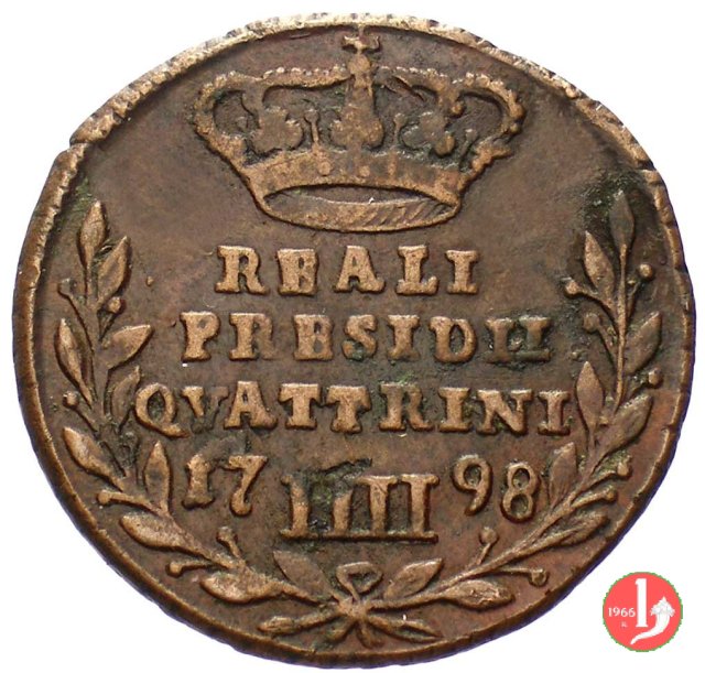 4 quattrini 1798 (Napoli)