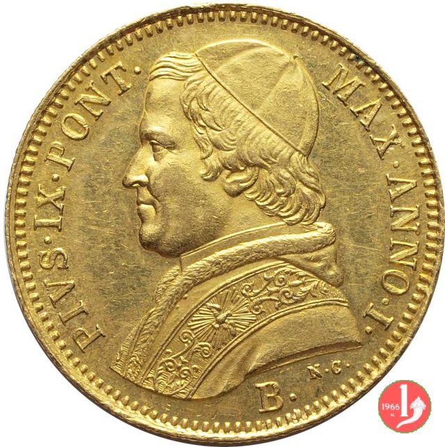 5 Scudi 1846 (Bologna)