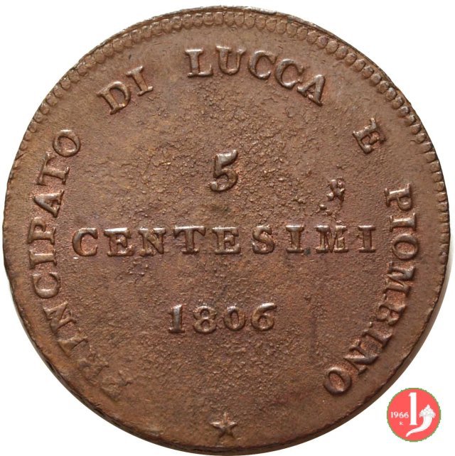 5 centesimi 1806 (Firenze)