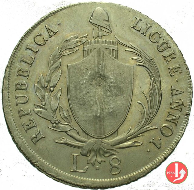 8 lire 1798 (Genova)