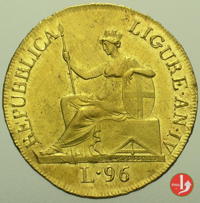 96 lire 1801 (Genova)